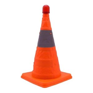 مخروط ترافیکی تاشو پایه دار ساخت چین