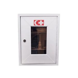 جعبه کمک های اولیه فلزی بزرگ شیشه دار