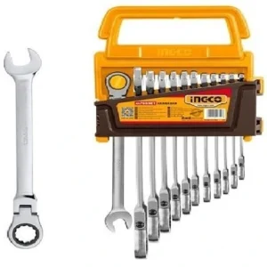 ست آچار جغجغه تاشو اینکو مدل HKSPAR1123