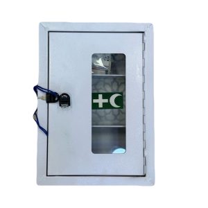 جعبه کمک های اولیه فلزی بزرگ شیشه دار