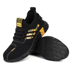 کتونی ایمنی زرد مشکی